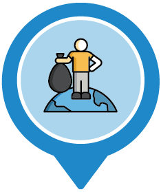 waste removal icon