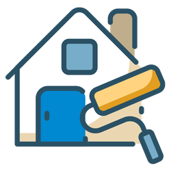 exterior painting icon