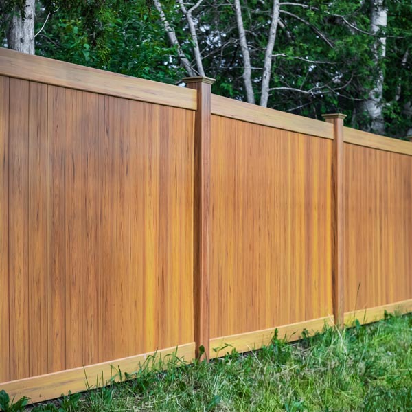 wood fence