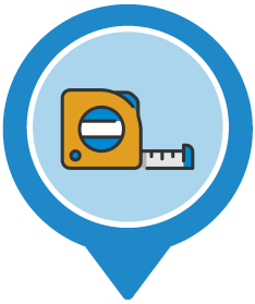 measuring tape icon